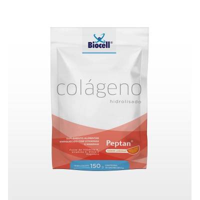 Colágeno Hidrolisado - Vitamina A e C , Zinco e Magnésio -150gr 30saches de 5g