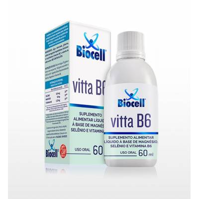 Vitta B6 - a base de Magnésio , Selênio e Vitamina B6 60ml 