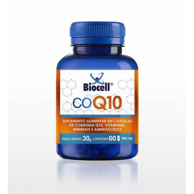   COQ10 - Suplemento Coenzima Q10, Vitaminas, Minerais e Aminoácidos 60 cápsulas